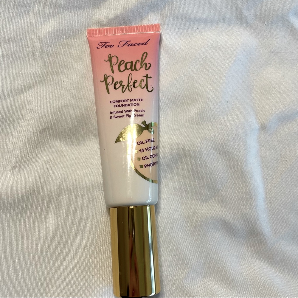 Peach Perfect Too Faced Foundation